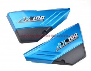 CACHAS COLOR SUZUKI AX 100 JGO AZUL NSU