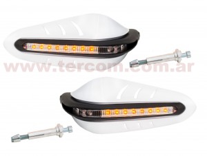 PROTECTOR DE MANOS BLANCO 8 LEDS (CI1023) NSU