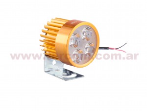 FARO AUXILIAR 4 LEDS 12V.10W-2. AMARILLA NSU