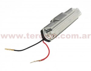 FARO DECORATIVO 16 LED CRISTAL RECTANGULAR NSU