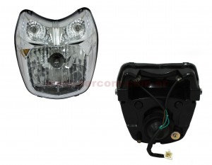 OPTICA FAROL DEL. MOTOMEL S2/S3 ZANELLA RX125 NSU