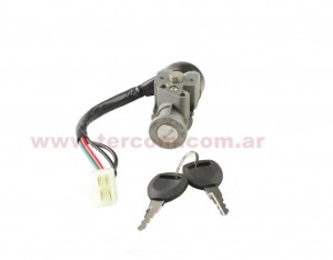 LLAVE CONTACTO HONDA ELITE 50/GIL.SMASH/MOTOM.C100 NSU