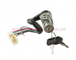 LLAVE CONTACTO HONDA WAVE 6 TERMINALES NSU