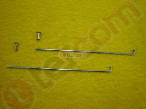 RAYOS RUEDA 3,2 X 185 C/NIPLE NSU